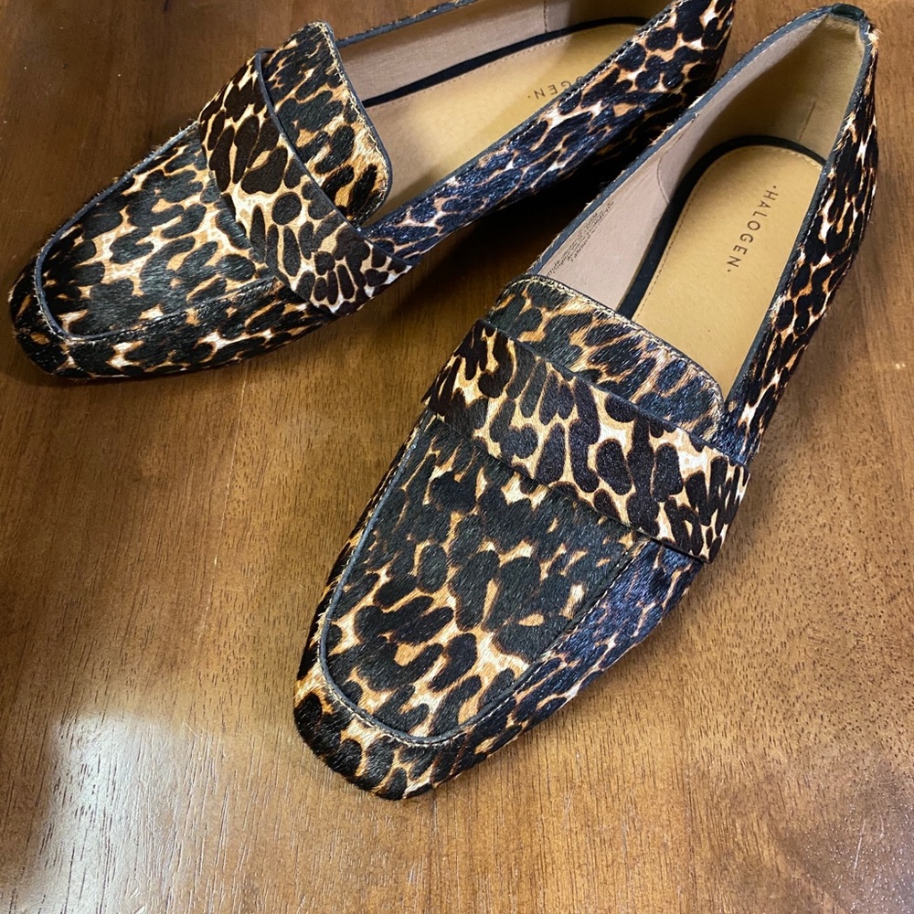 Halogen Lucy animal loafer